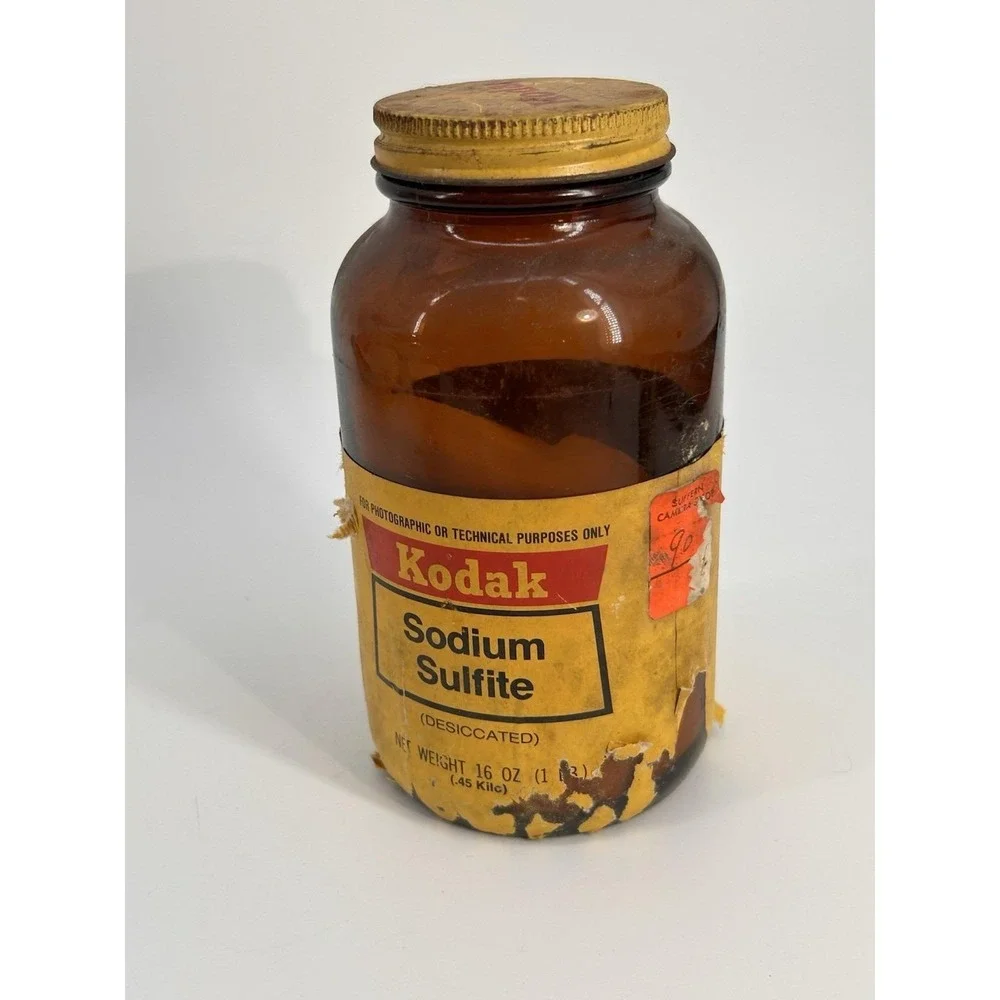 Kodak bottle half